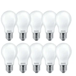 E27 Pære LED | Philips Master VLE | 10-Pak | Frost Finish | 5,9W | 2700K | 806 lm