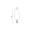 E14 Pære | 10-pak | LED Pære | 4.5W | 4000K | 420lm