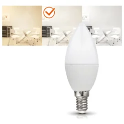 E14 Pære | 10-pak | LED Pære | 4.5W | 4000K | 420lm