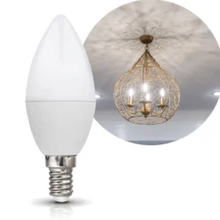 E14 Pære | 10-pak | LED Pære | 4.5W | 4000K | 420lm