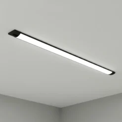 Fladt LED armatur | 120cm | 10-Pak | CCT | 25/30/40W | LOTOS | Sort