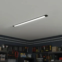 Fladt LED armatur | 120cm | 10-Pak | CCT | 25/30/40W | LOTOS | Sort