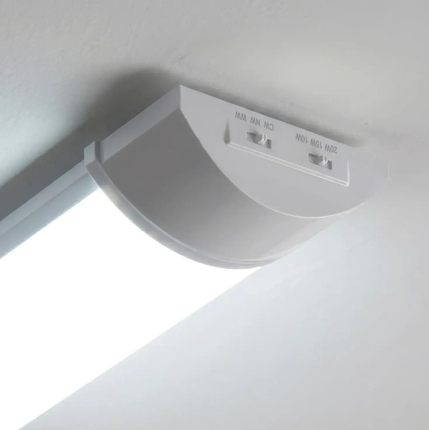 Fladt LED armatur | 60cm | 10-Pak | CCT | 10/15/20W | LOTOS | Hvid