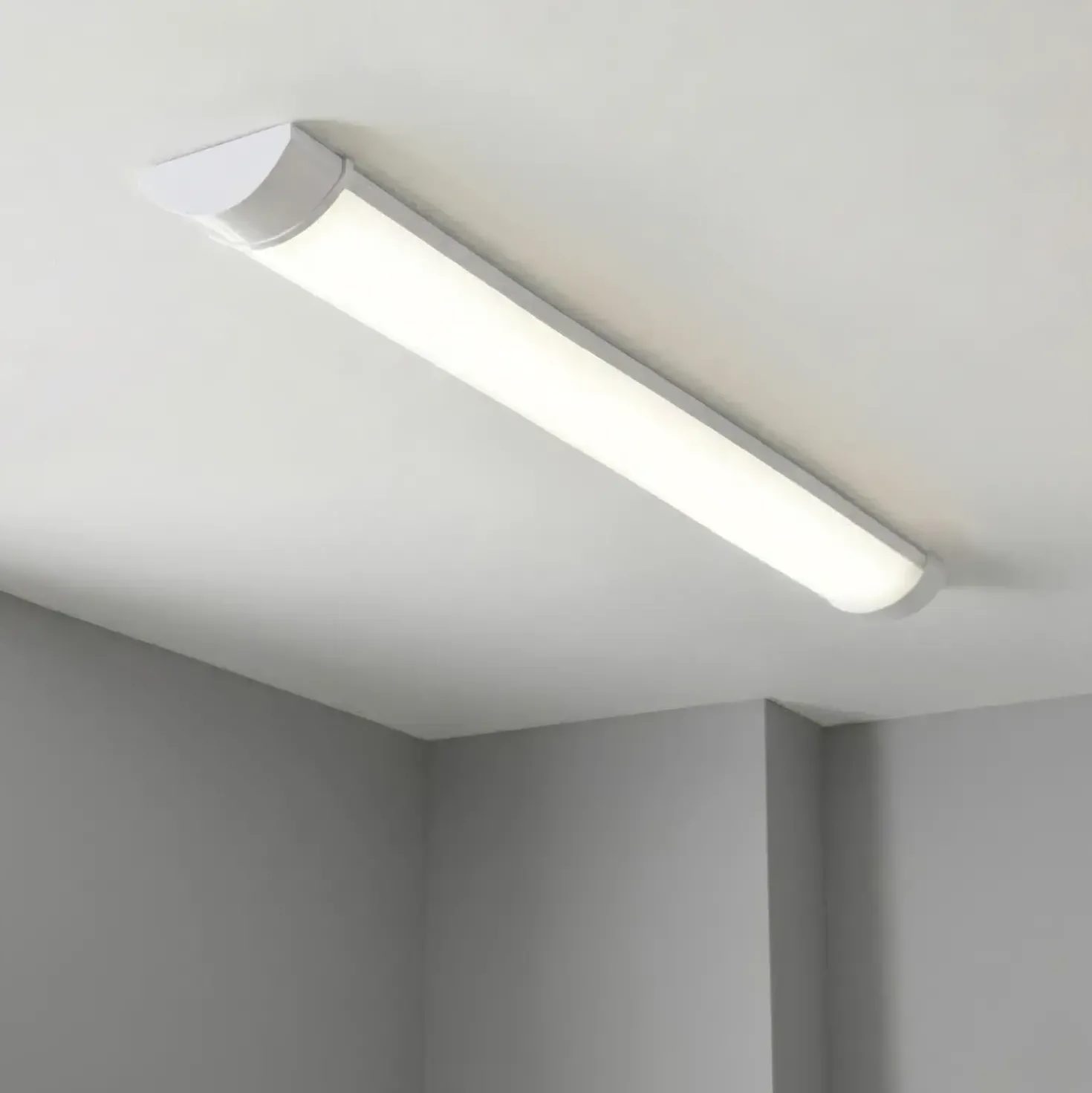 Fladt LED armatur | 60cm | 10-Pak | CCT | 10/15/20W | LOTOS | Hvid