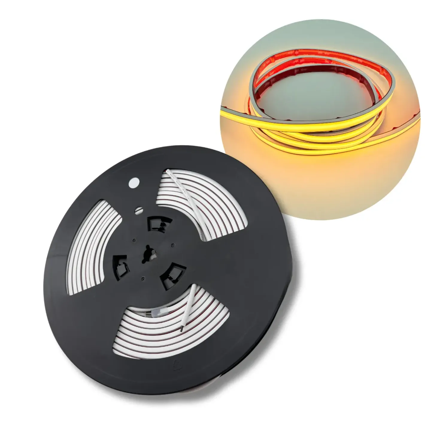 Freecut COB LED Strip 24V | 6m | 10mm | 3000K | 936lm/m | 13W/m | IP68