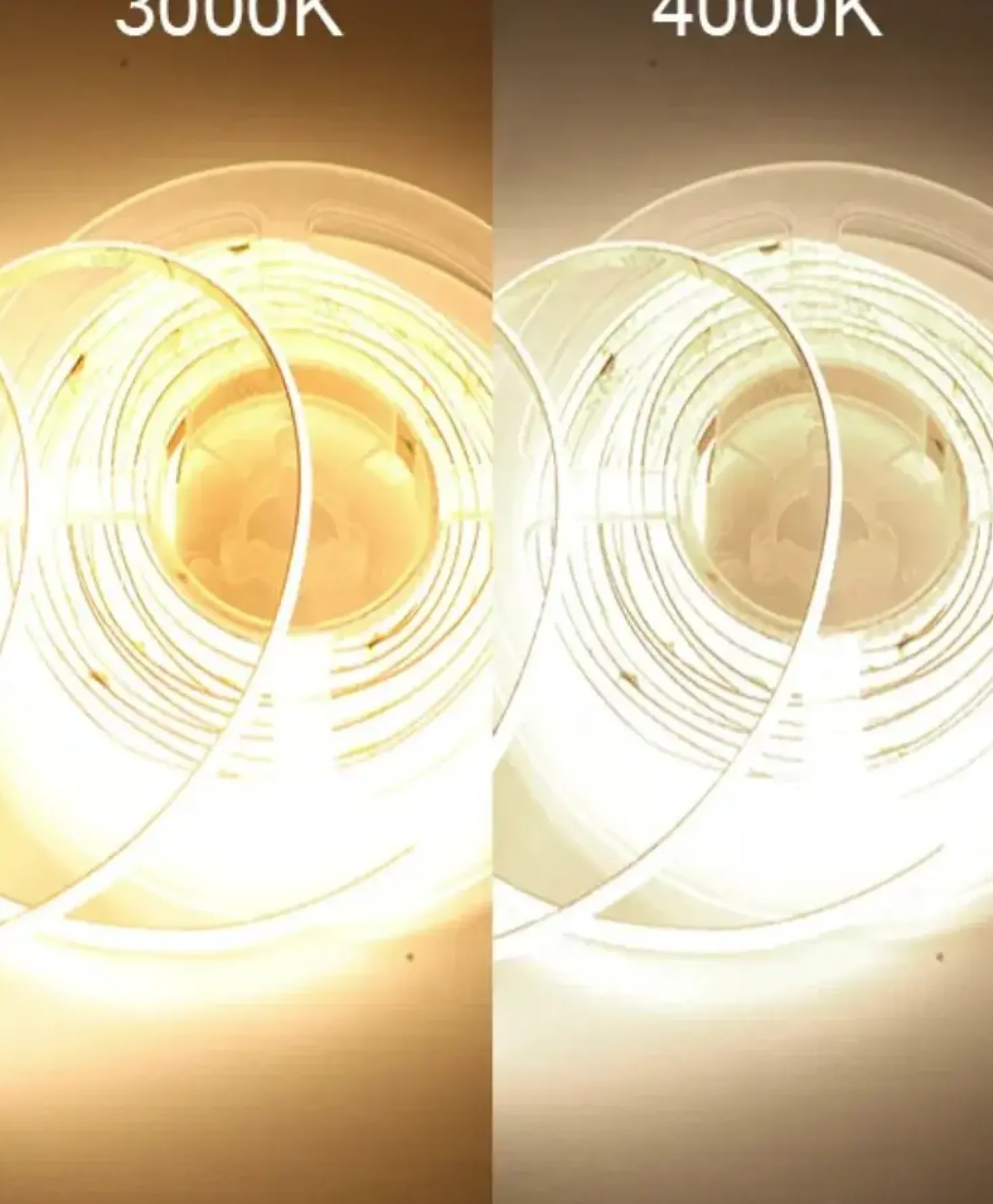 Freecut COB LED Strip 24V | 5m | 8mm | 3000K | 675lm/m | 9W/m | IP20