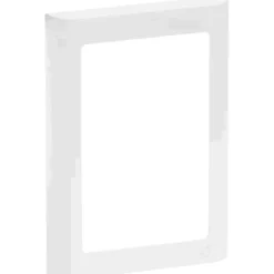 Fuga designramme 63 Soft | 1.5 modul | hvid