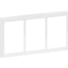 Fuga Designramme 63 Soft | 3x1.5 Modul | Hvid