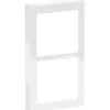 Fuga Designramme 63 Soft | 2x1 Modul | Hvid