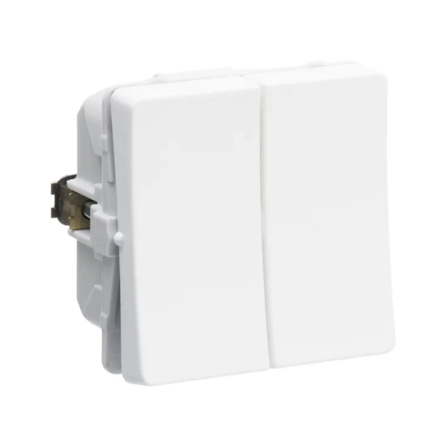Fuga krone afbryder | 16A | 250V | hvid