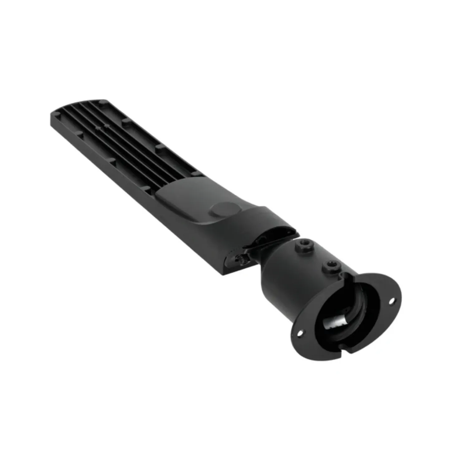 Gadelampe | 4000K | 10000lm | 100W | IP65 | Skumringssensor | CYOTO | Sort
