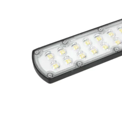 Gadelampe | 4000K | 10000lm | 100W | IP65 | Skumringssensor | CYOTO | Sort