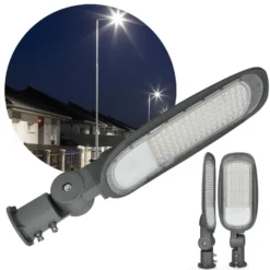 Gadelampe | 4000K | 14000lm | 100W | IP66 | VESPA PRO | Sort