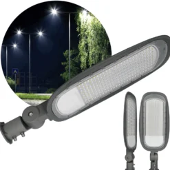 Gadelampe | 4000K | 27000lm | 200W | IP66 | VESPA PRO | Sort