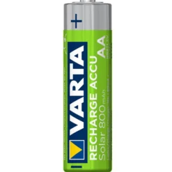 Genopladelige batterier AA | Optimeret til Solcellelamper | Varta | 2 stk. (43361)
