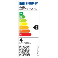 G9 LED Pære | 10-Pak | COB | 400lm | 3000K | 4W | Ra80