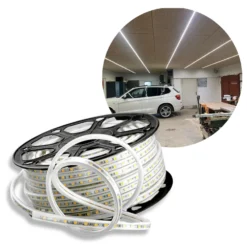GLORIE LED Strip 230V | 4000K | 1100lm/m | 8W/m