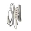 Grolys Strømkabel | 3m | Med Timer | 8-tal AC Stik | GROWLY PC