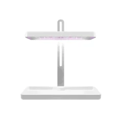 Grolys til Kryderurter | 2-Pak | 20 PPF | 20W | Justerbar Højde | Timer | BLOOM | Hvid