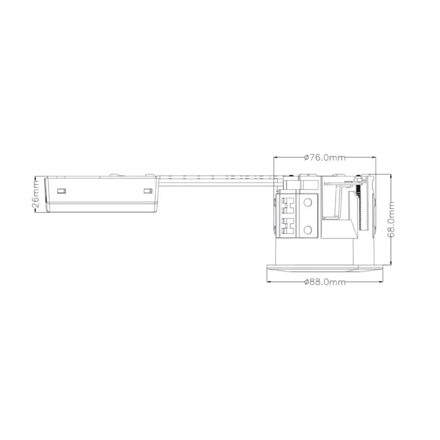 GU10 Indbygningsspot | 20-Pak | inkl. Zigbee Pærer | RGB+CCT | 300lm | 4.9W | VENTA | Hvid