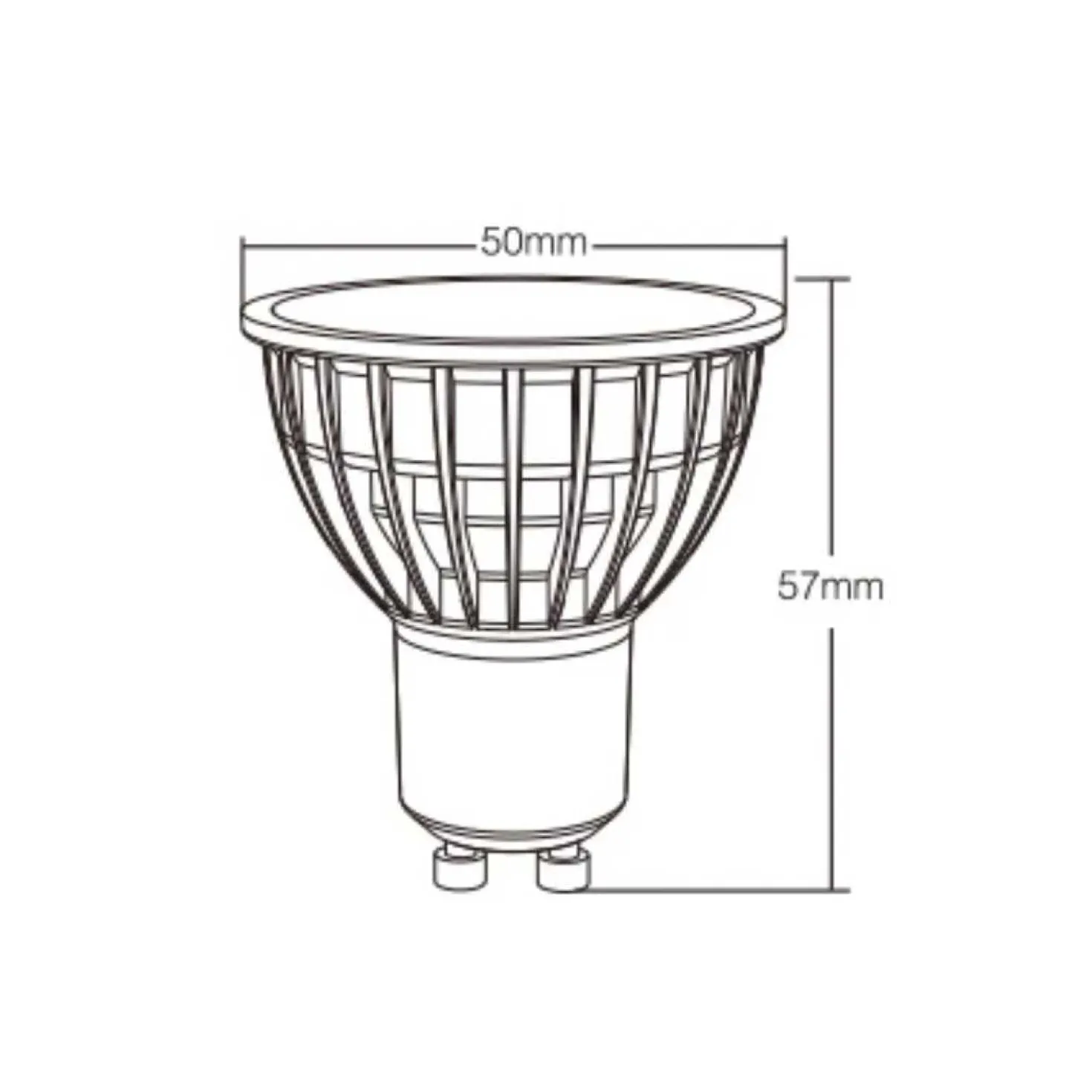 GU10 LED Pære | 4W | RGB+CCT | Zigbee 3.0 + 2.4G RF | Hue Kompatibel (FUT103ZR)