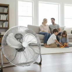 Gulvventilator | 100W | Ø50cm | 3 hastigheder | VIENTO