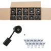 Gu10 Spot PRIMA | Sort | Inkl. Philips Master Gu10 Pære | 3000K | 10 stk. pakke (Sætpris)