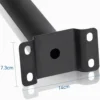 Holder til gadelampe | Ø48mm | Sort