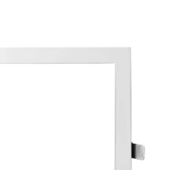 Indbygningsramme til LED Panel 60x60 | 10-Pak | 25mm | Klik til Gips & Troldtekt | Hvid