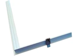 Indbygningsramme til LED Panel 30x120 | 25mm | Klik til Gips & Troldtekt | Hvid