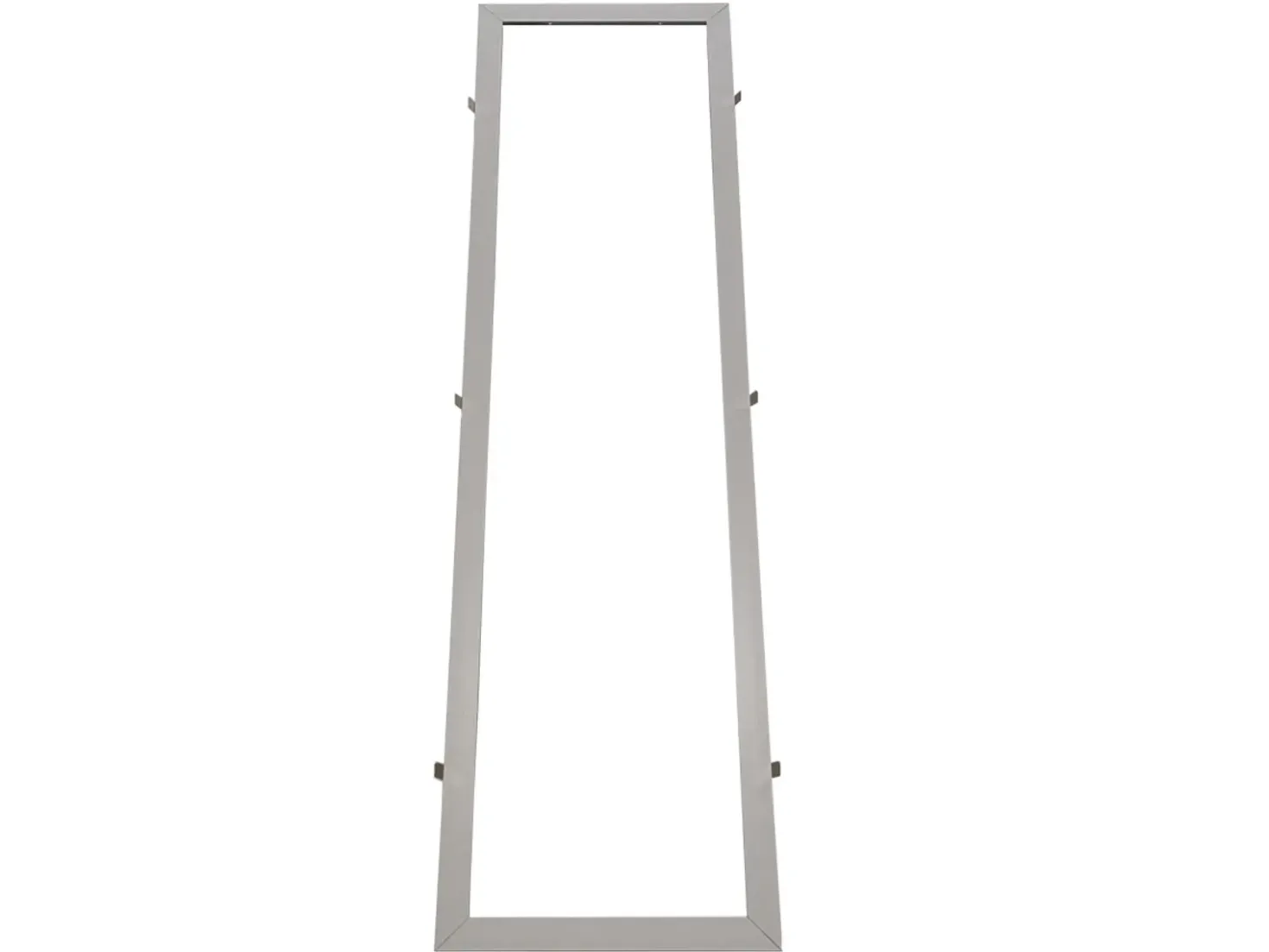 Indbygningsramme til LED Panel 30x120 | 25mm | Klik til Gips & Troldtekt | Hvid