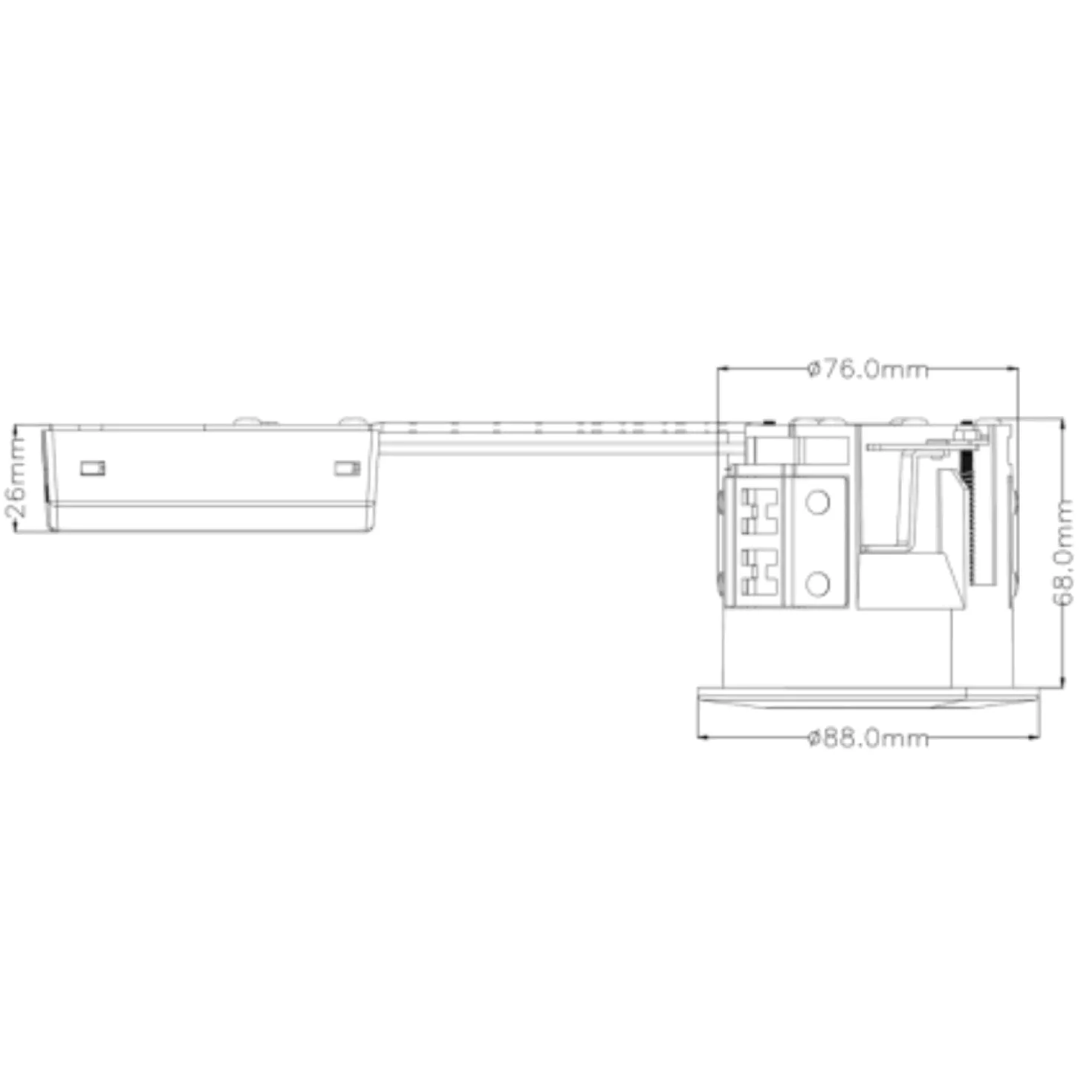 Indbygningsspot Sæt | 10-Pak | Inkl. Philips Hue Gu10 | White Ambiance | Bridge + Sensor | 400lm | 4,2W