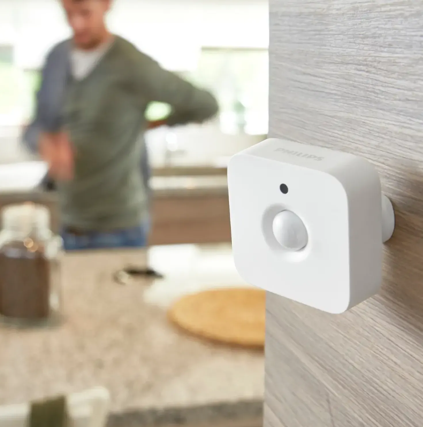 Indbygningsspot Sæt | 10-Pak | Inkl. Philips Hue Gu10 | White Ambiance | Bridge + Sensor | 400lm | 4,2W