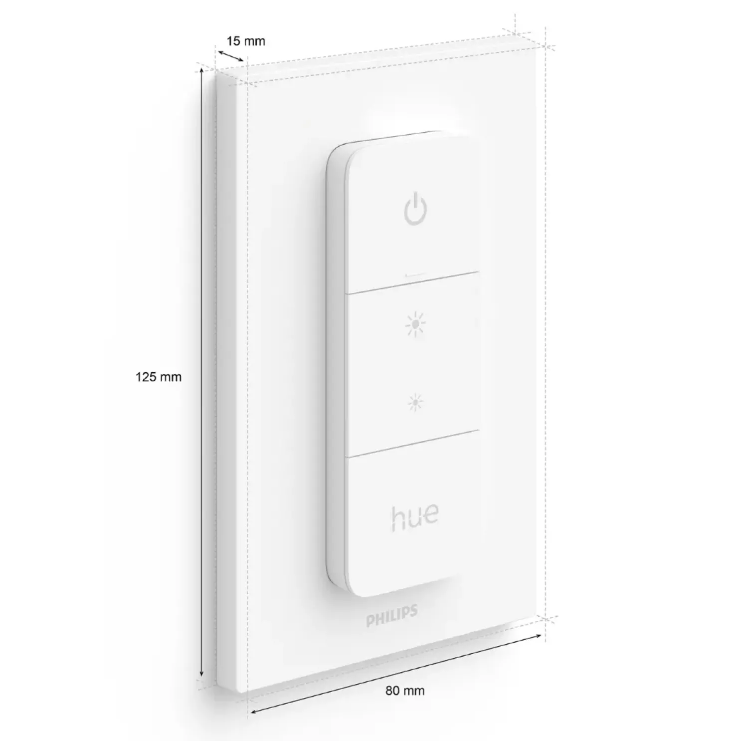 Indbygningsspot Sæt | 10-Pak | Inkl. Philips Hue Gu10 | White Ambiance | Bridge + Switch | 400lm | 4,2W