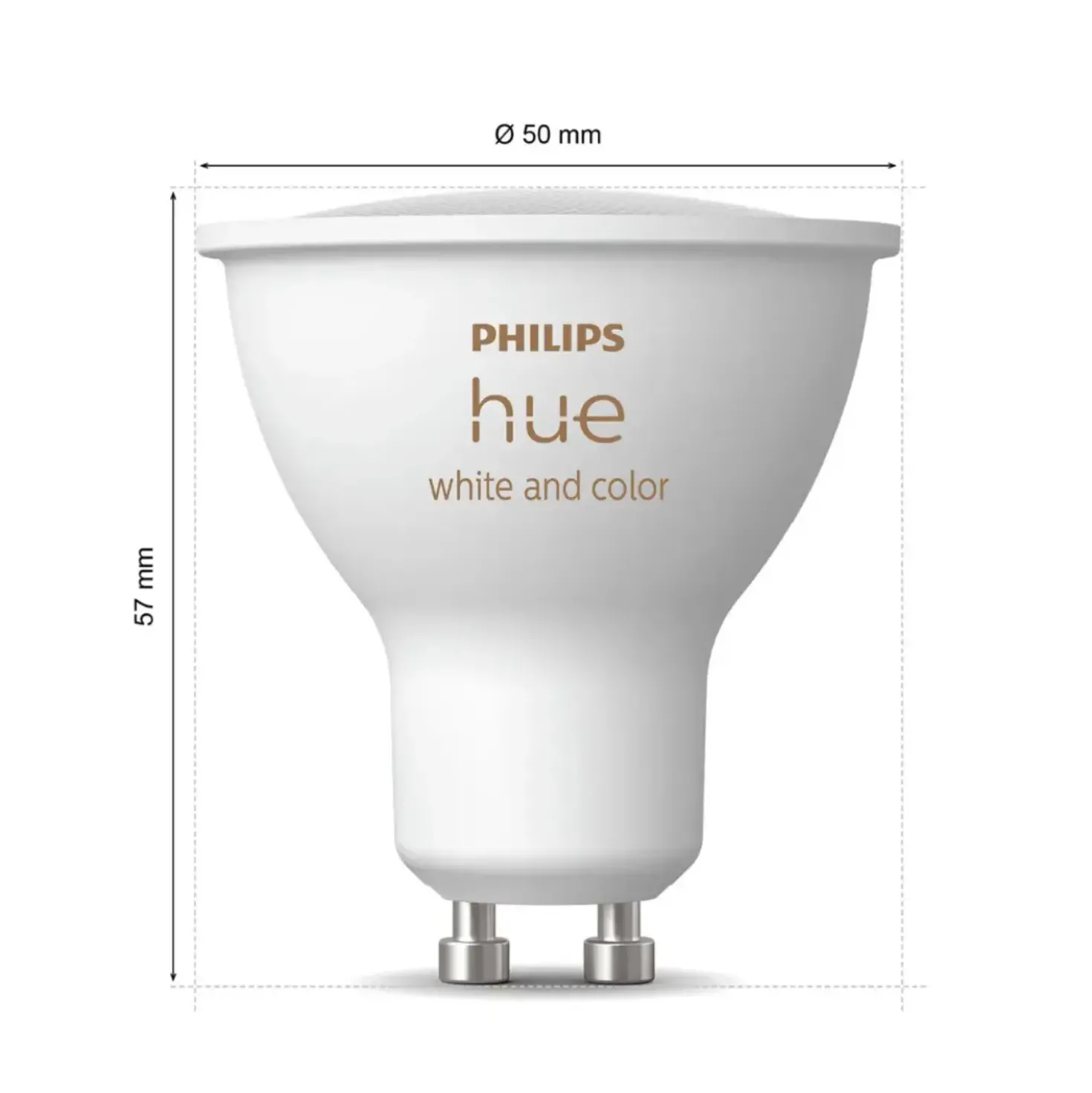 Indbygningsspot Sæt | 20 pak | Inkl. 20 stk Philips Hue GU10 | Indendørs | White & Color Ambiance | 400lm | 4,2V | VENTA