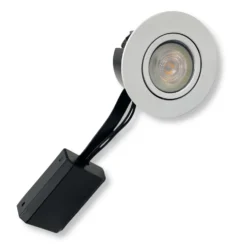 Indendørs Gu10 Spot | Mat Hvid | Inkl. Philips Master Pære | 2700K | VENTA | 20 stk. pakke (Sætpris)