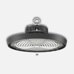 Industrilampe | High Bay | 3CCT | 28000lm | 120/160/200W | SERON | Sort