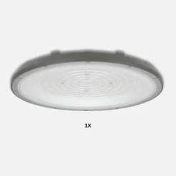 Industrilampe | LED High Bay | 4000K | 20000lm | 200W | SULAN | Grå