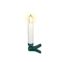Juletræs Stearinlys | LED | Fjernbetjening | 10 stk. | Dæmpbar | IP20 (77753)