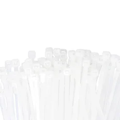 Kabelbinder pakke | 100x2.5mm | 100stk | Kabel strips | Hvid