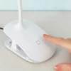 Klemmelampe | USB Lampe | Skrivebordslampe | Dæmpbar | Hvid