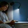 Klemmelampe | USB Lampe | Skrivebordslampe | Dæmpbar | Sort