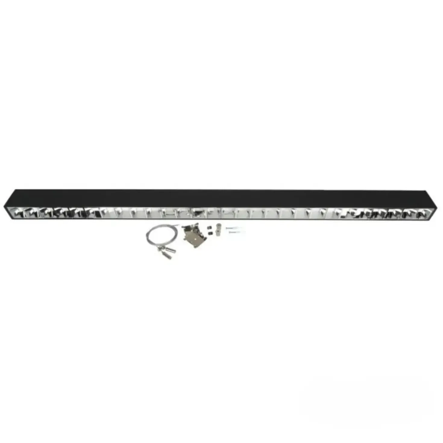 Kontor Loftlampe 120cm | CCT | 3300lm | 30W | KOLINE K2 | UGR19 | Sort