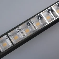 Kontor Loftlampe 120cm | CCT | 3300lm | 30W | KOLINE K2 | UGR19 | Sort