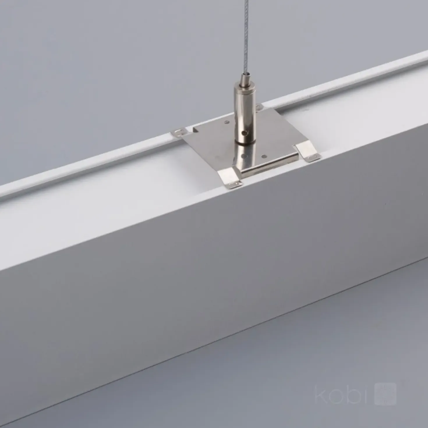Kontor Loftlampe 120cm | 3CCT | 4800lm | 20W/30W/40W | KOLINE K2 | Sort