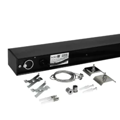 Kontor Loftlampe 120cm | 4000K | 2600lm | 20W | KOLINE K1 | Sort
