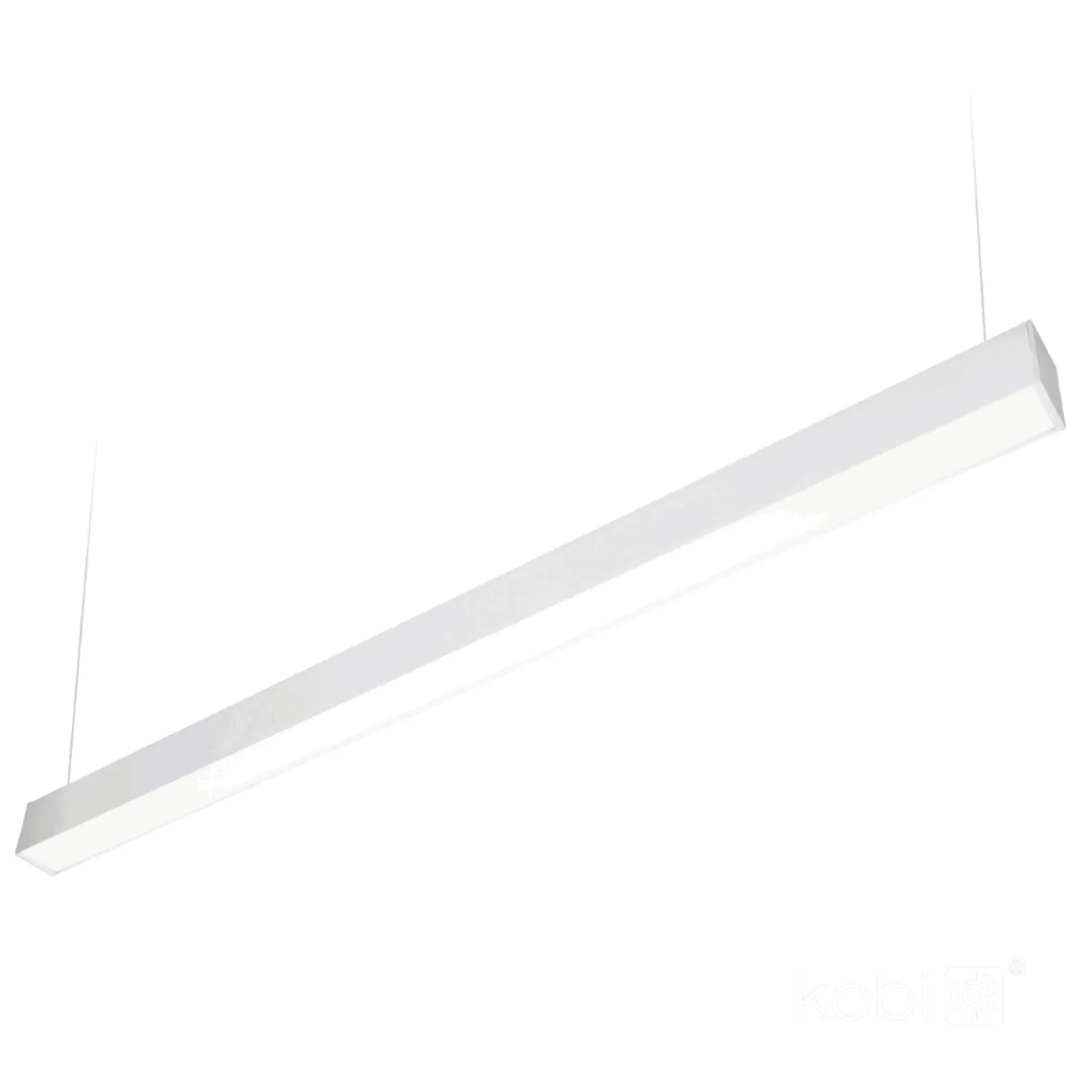 Kontor Loftlampe 120cm | 4000K | 4800lm | 40W | KOLINE K1 | Hvid