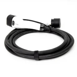 Ladekabel Type 2 til Elbil | 22KW | 5 Meter | Hvid