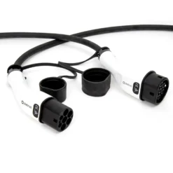 Ladekabel Type 2 til Elbil | 22KW | 5 Meter | Hvid