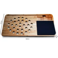 Laptopbord med Musemåtte | Til Seng/Sofa | LAPZER | Træ